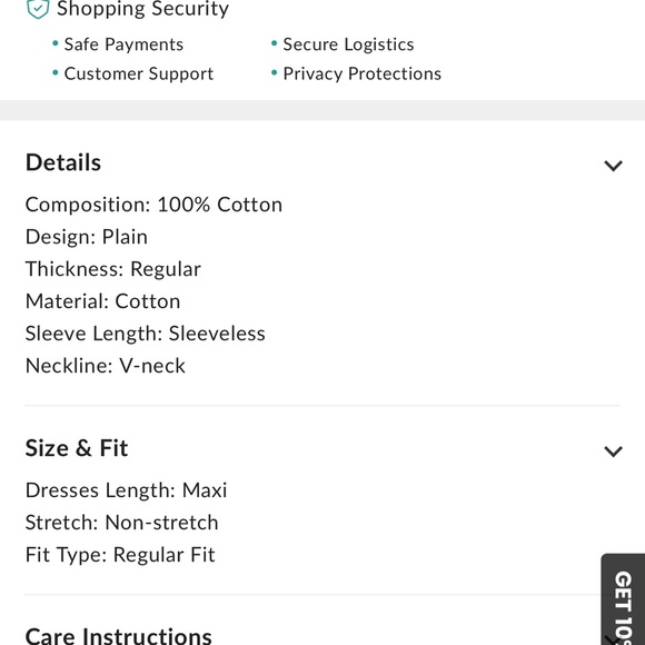 Commense White Backless Sundress - Picture 7 of 7